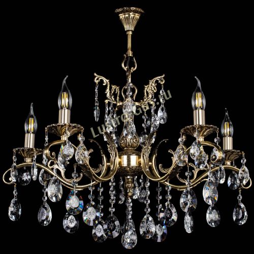 Люстра бронзовая Милана №5/2 звездочка в Химках Гусь Хрустальный