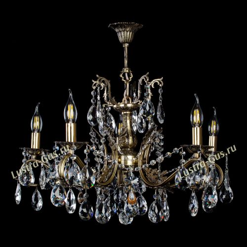 Люстра бронзовая Милана №5 в Химках Гусь Хрустальный