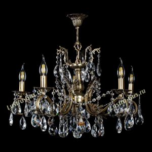 Люстра бронзовая Милана №5 в Химках отзыв и фото покупателя