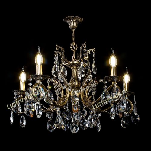 Люстра бронзовая Милана №5 в Химках Гусь Хрустальный