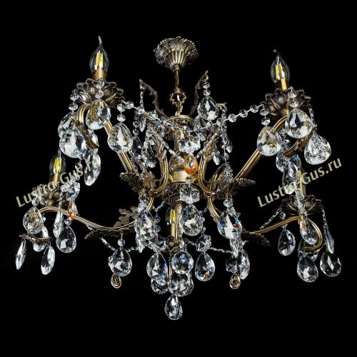 Люстра бронзовая Милана №5 в Химках Гусь Хрустальный