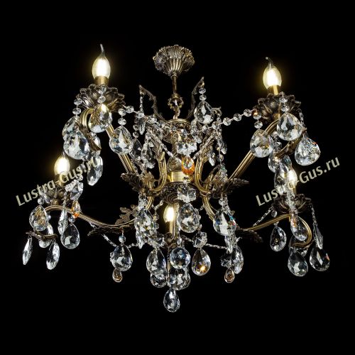 Люстра бронзовая Милана №5 в Химках Гусь Хрустальный