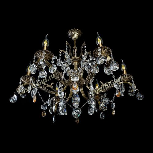 Люстра бронзовая Милана №6 Звездочка в Химках Гусь Хрустальный