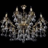 Люстра бронзовая Милана №9/2 шар в Химках