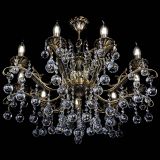 Люстра бронзовая Милана №9/2 шар в Химках