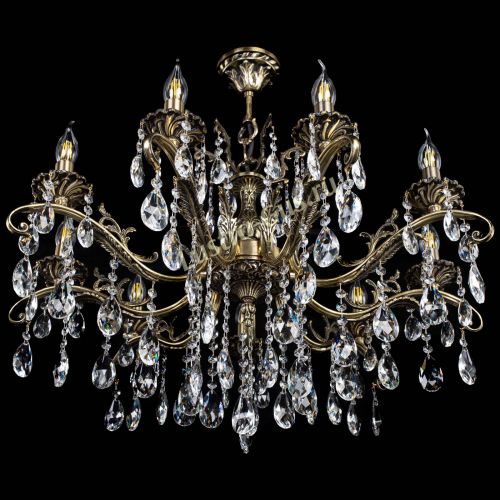 Люстра бронзовая Милана №9/2 журавлик в Химках Гусь Хрустальный