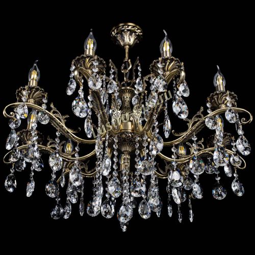 Люстра бронзовая Милана №9/2 звездочка в Химках Гусь Хрустальный