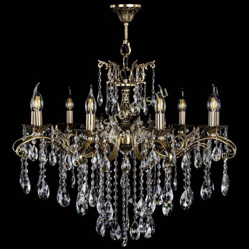 Люстра бронзовая Милана №9 журавлик в Химках Гусь Хрустальный