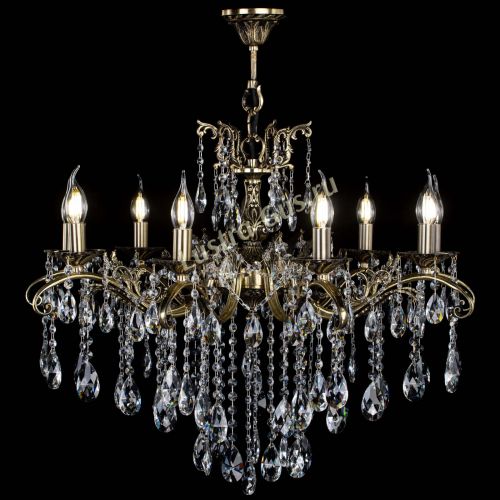 Люстра бронзовая Милана №9 журавлик в Химках Гусь Хрустальный