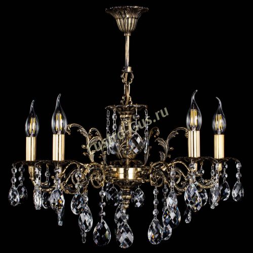 Люстра бронзовая Муза №5/2 баден в Химках Гусь Хрустальный