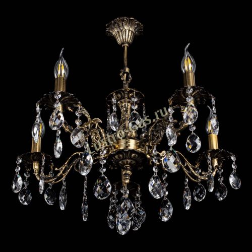 Люстра бронзовая Муза №5/2 баден в Химках Гусь Хрустальный