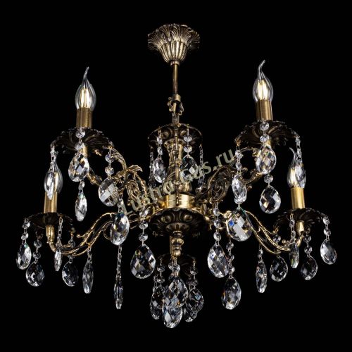 Люстра бронзовая Муза №5/2 баден в Химках Гусь Хрустальный