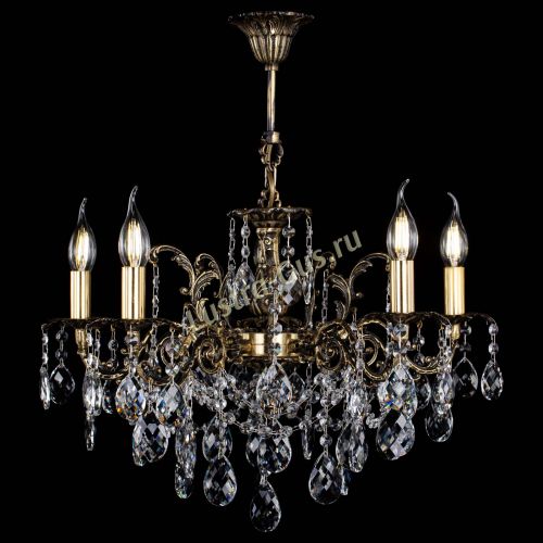 Люстра бронзовая Муза №5 баден в Химках Гусь Хрустальный