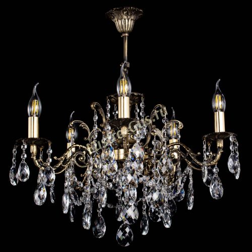 Люстра бронзовая Муза №5 баден в Химках Гусь Хрустальный