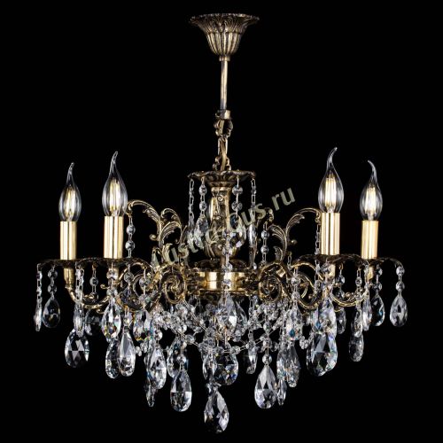 Люстра бронзовая Муза №5 журавлик в Химках Гусь Хрустальный