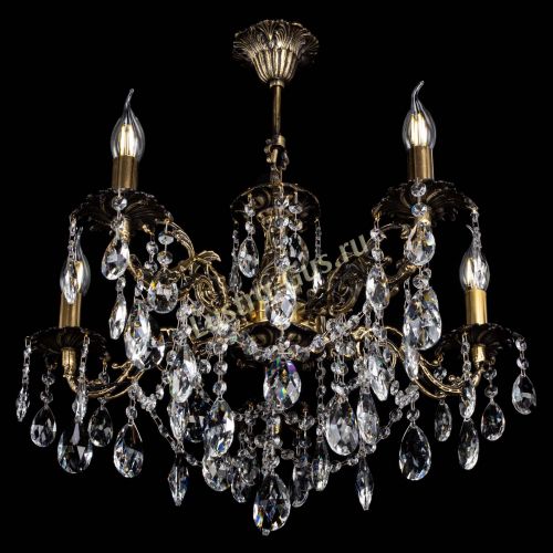 Люстра бронзовая Муза №5 журавлик в Химках Гусь Хрустальный