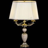 Бронзовая настольная лампа Антик №2 с камнем в Химках