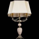 Бронзовая настольная лампа Антик №2 с камнем в Химках