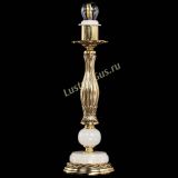 Бронзовая настольная лампа Оникс №1 с абажуром в Химках