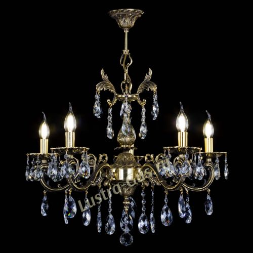 Люстра бронзовая Олимпия №5/1 баден в Химках Гусь Хрустальный