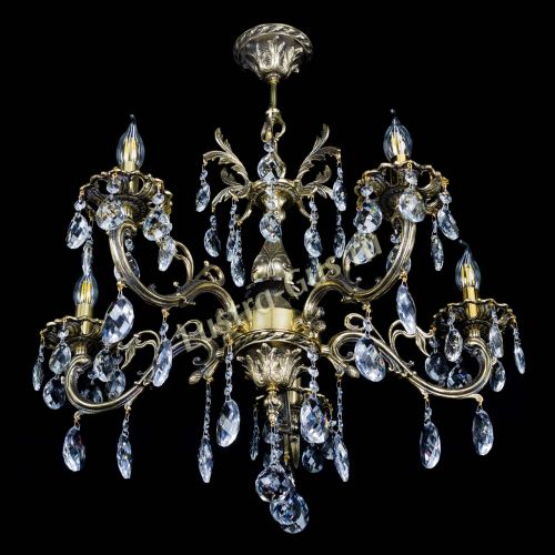 Люстра бронзовая Олимпия №5/1 баден в Химках Гусь Хрустальный