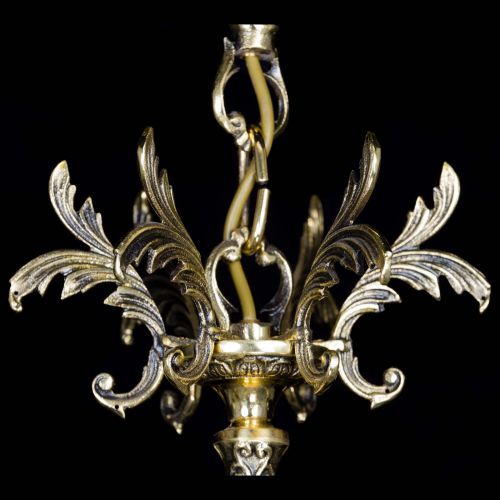 Люстра бронзовая Олимпия №6/1 баден в Химках Гусь Хрустальный