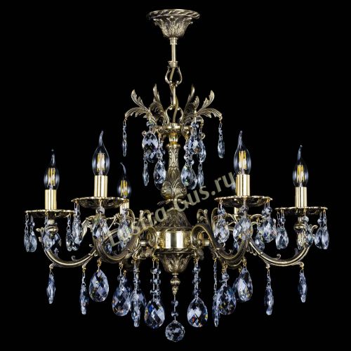 Люстра бронзовая Олимпия №6/1 баден в Химках Гусь Хрустальный