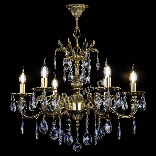 Люстра бронзовая Олимпия №6/1 баден в Химках Гусь Хрустальный