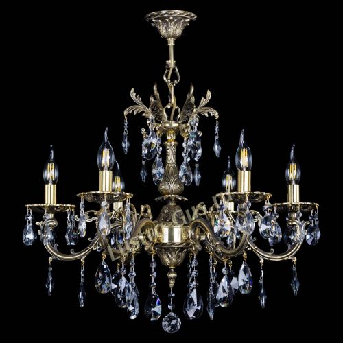 Люстра бронзовая Олимпия №6/1 лучик в Химках Гусь Хрустальный