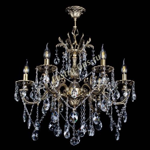 Люстра бронзовая Олимпия №6/3 баден в Химках Гусь Хрустальный