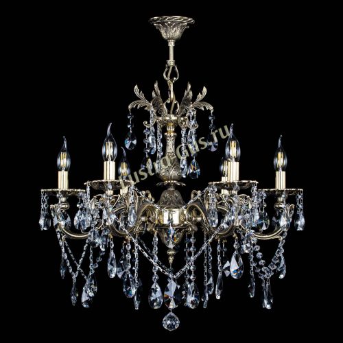 Люстра бронзовая Олимпия №6/3 лучик в Химках Гусь Хрустальный