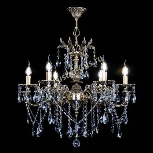 Люстра бронзовая Олимпия №6/3 лучик в Химках Гусь Хрустальный