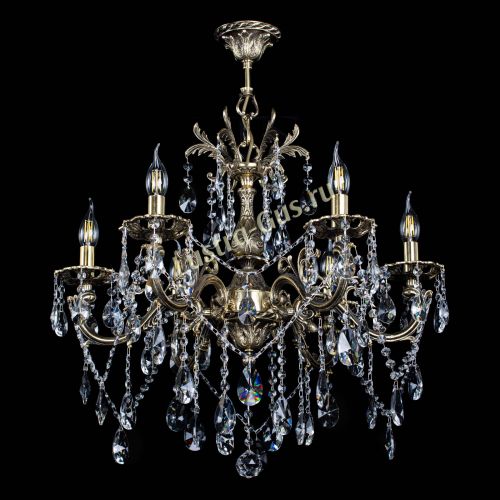 Люстра бронзовая Олимпия №6/3 лучик в Химках Гусь Хрустальный