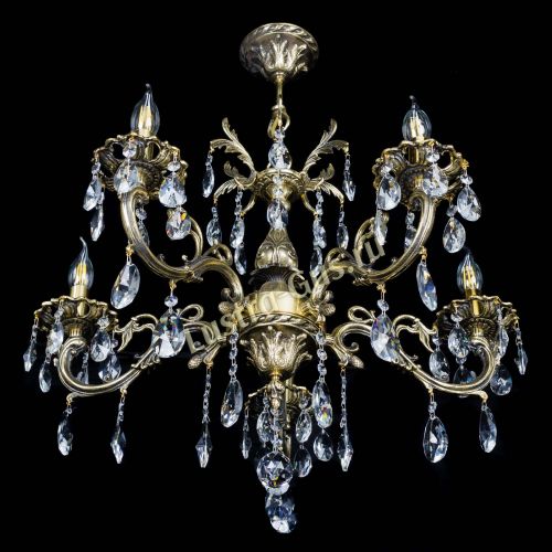 Люстра бронзовая Олимпия №5/1 лучик в Химках Гусь Хрустальный