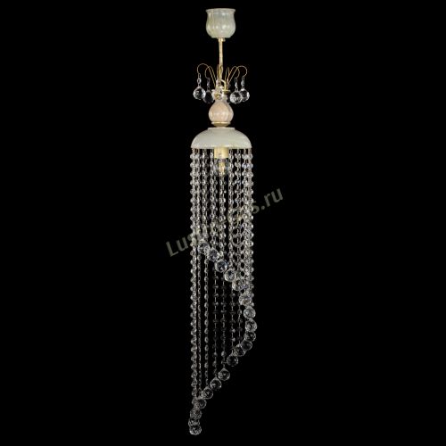 Люстра бронзовая Оникс №1/2 шар в Химках Гусь Хрустальный