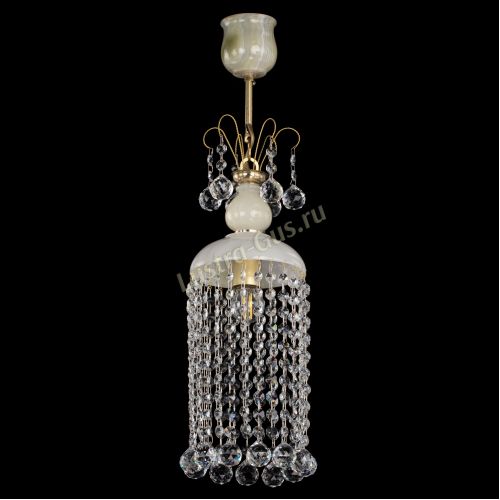 Люстра бронзовая Оникс №1 шар в Химках Гусь Хрустальный