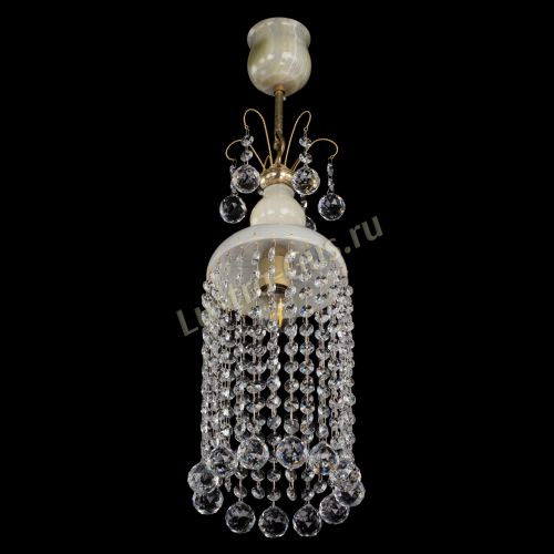 Люстра бронзовая Оникс №1 шар в Химках Гусь Хрустальный