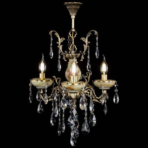 Люстра бронзовая Оникс №3/1 лучик в Химках Гусь Хрустальный