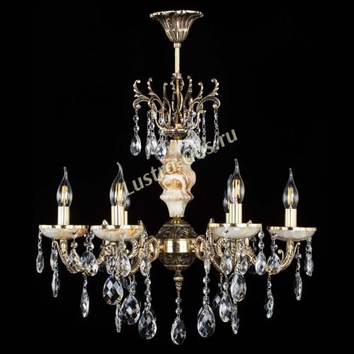 Люстра бронзовая Оникс №6/1 баден в Химках Гусь Хрустальный
