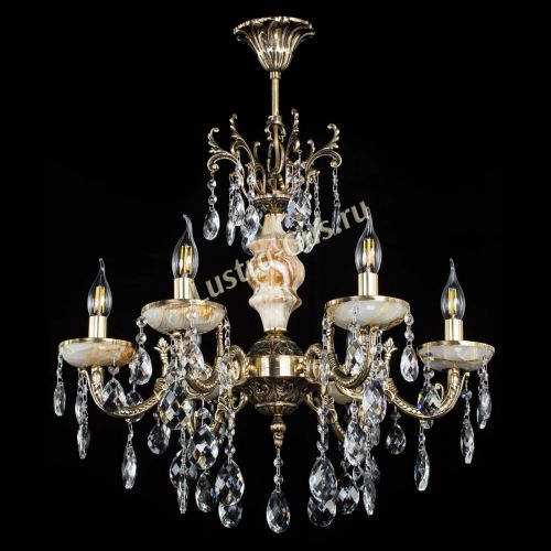 Люстра бронзовая Оникс №6/1 баден в Химках Гусь Хрустальный