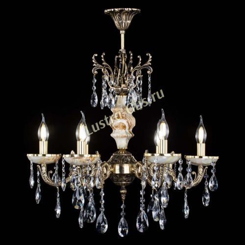 Люстра бронзовая Оникс №6/1 журавлик в Химках Гусь Хрустальный