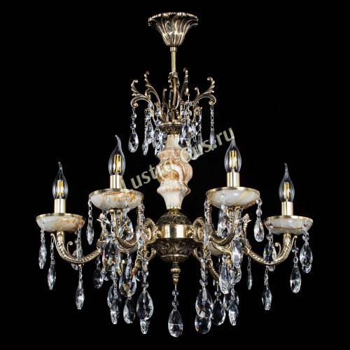 Люстра бронзовая Оникс №6/1 журавлик в Химках Гусь Хрустальный