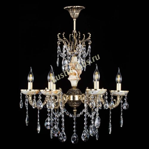 Люстра бронзовая Оникс №6/2 баден в Химках Гусь Хрустальный