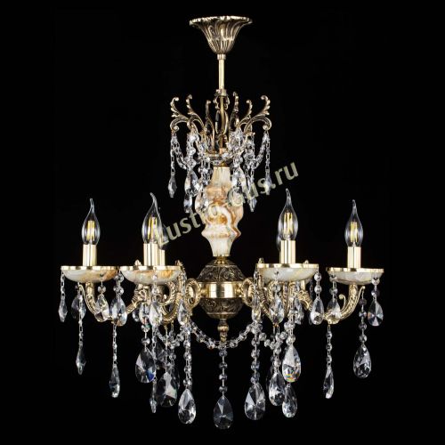 Люстра бронзовая Оникс №6/2 лучик в Химках Гусь Хрустальный