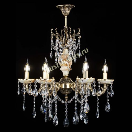 Люстра бронзовая Оникс №6/2 лучик в Химках Гусь Хрустальный