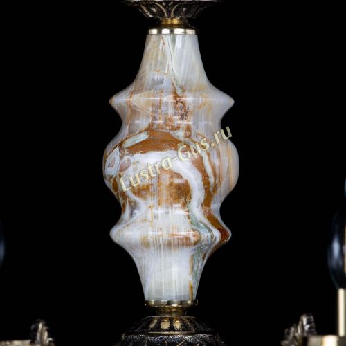 Люстра бронзовая Оникс №6/1 лучик в Химках Гусь Хрустальный