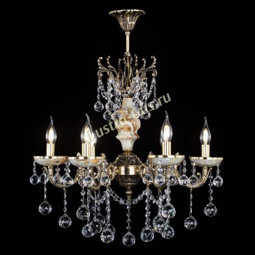 Люстра бронзовая Оникс №6/2 шар в Химках Гусь Хрустальный