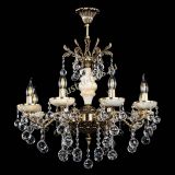 Люстра бронзовая Оникс №8/1 шар в Химках