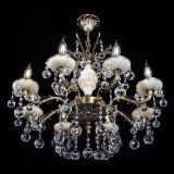 Люстра бронзовая Оникс №8/1 шар в Химках