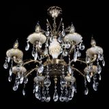 Люстра бронзовая Оникс №8/1 журавлик в Химках